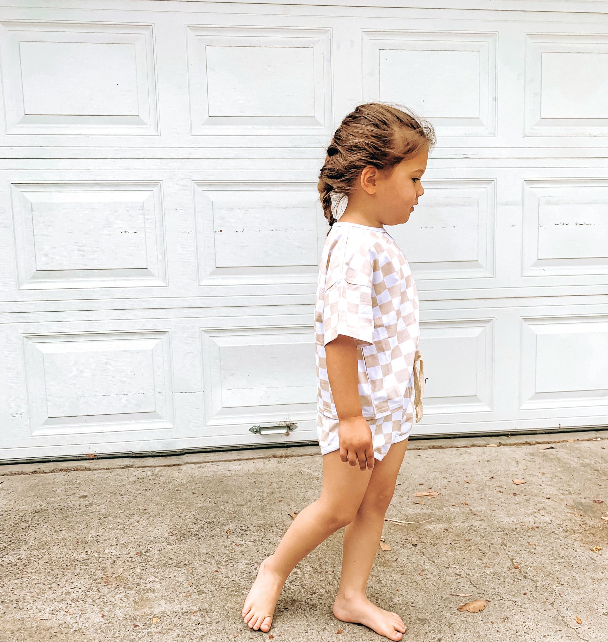 Checkered Romper – Kin and Threads Co.