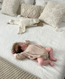 Almond Waffle Knit Romper